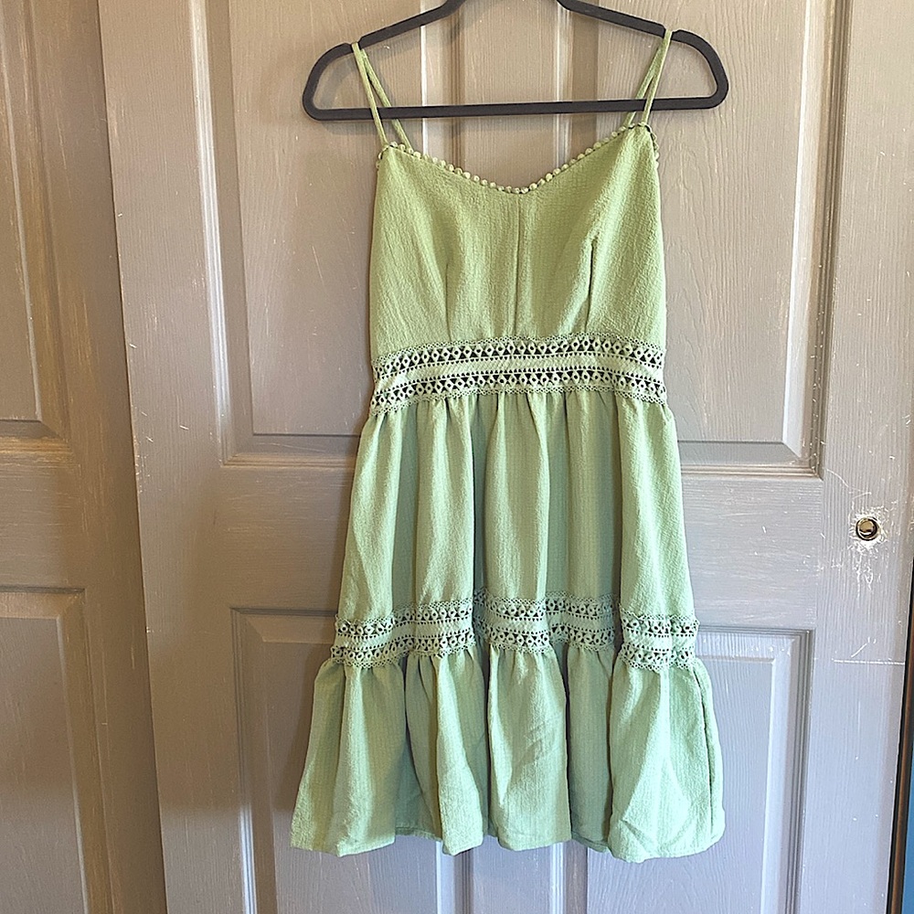 Kara and Kate dress, size M mint or sage green.